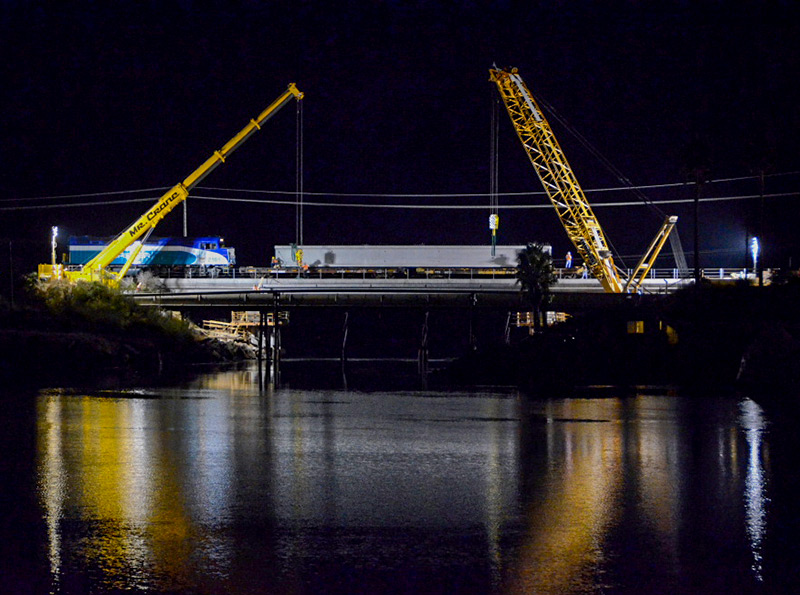 Carlsbad Double Track Night Work